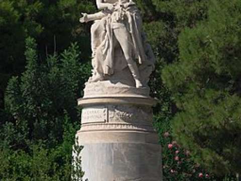 Statue of Lord Byron in Athens