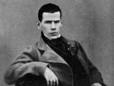  Tolstoy at age 20, c. 1848