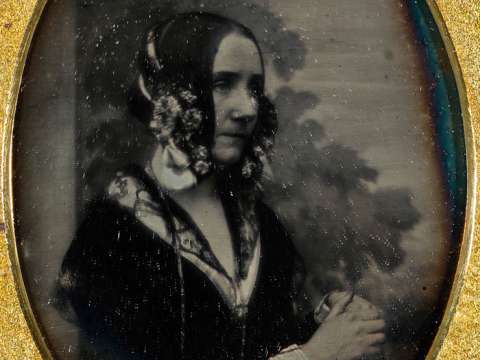 Augusta Ada King, Countess of Lovelace, daguerrotype portrait circa 1843