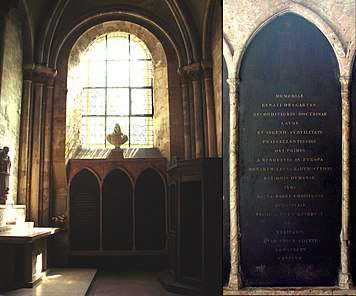 The tomb of Descartes