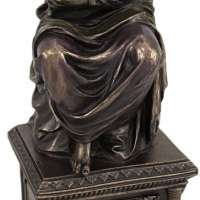 Veronese Design Bronze Finish Plato Statue