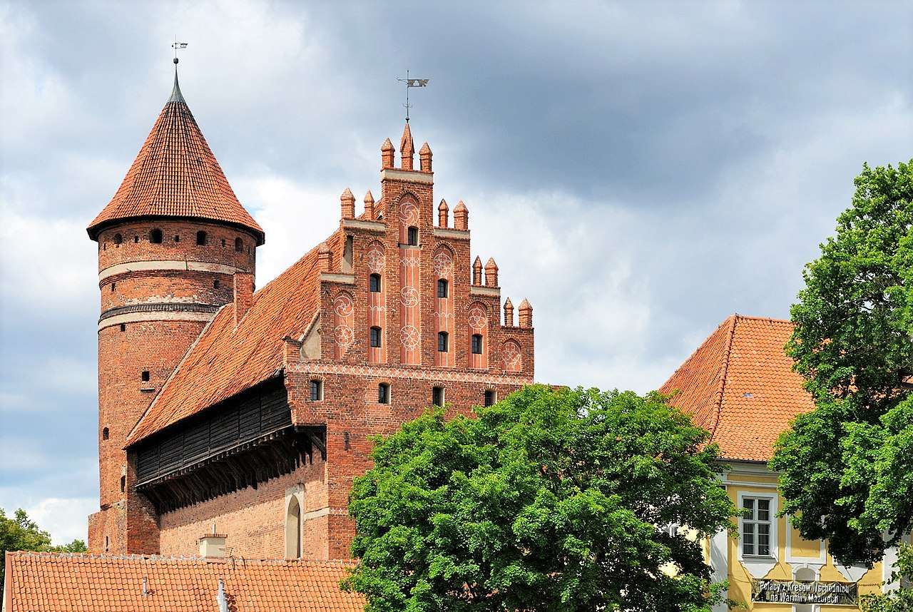 Olsztyn Castle, where Copernicus resided from 1516–21