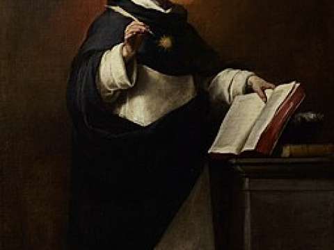 Thomas Aquinas by Bartolomé Esteban Murillo, 1650