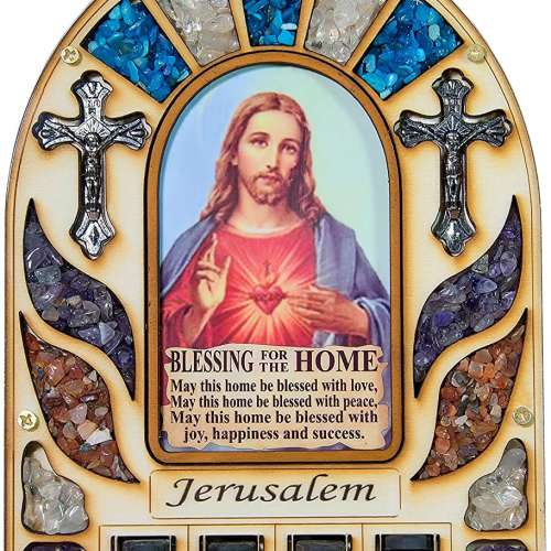 Wooden Home Blessing Wall Decor