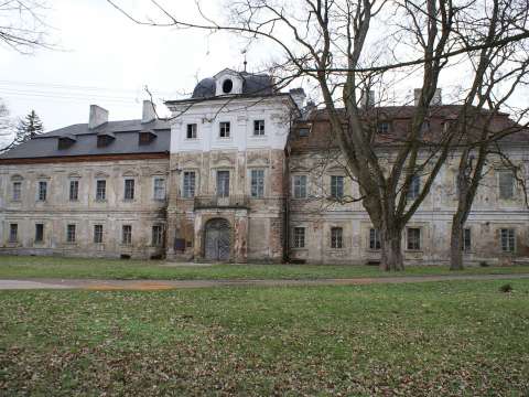The Morzin palace in Dolní Lukavice, Czech Republic