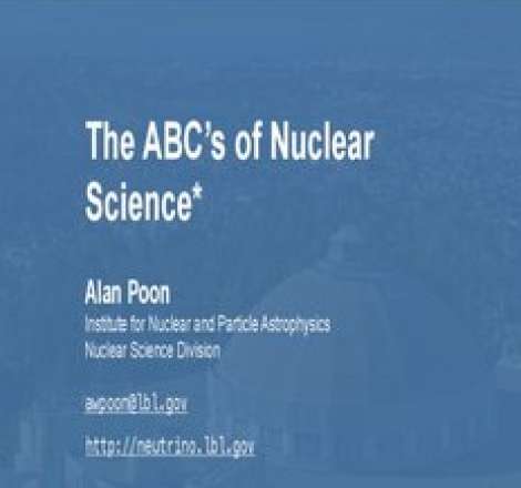 The ABC's of Nuclear Science
