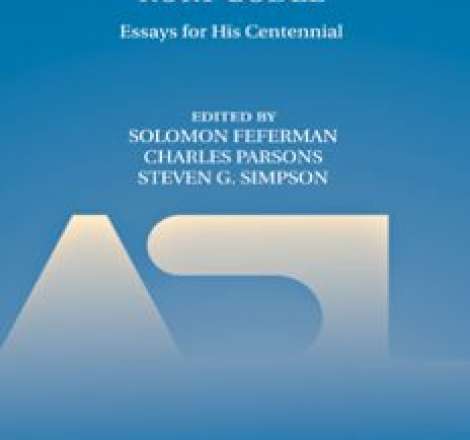 Kurt Gödel: Essays for his Centennial