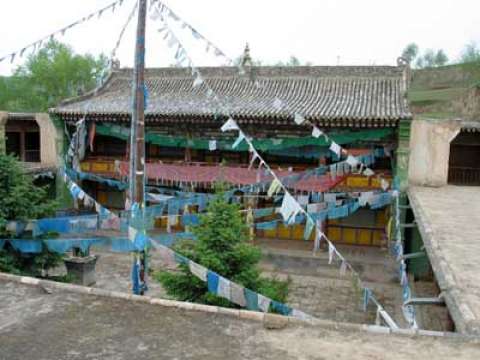 House where the 14th Dalai Lama was born in Taktser, Amdo