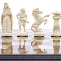 Viking Plastic Chess Pieces