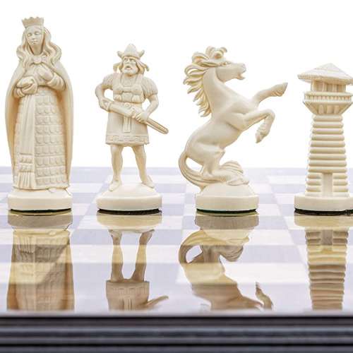 Viking Plastic Chess Pieces