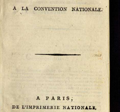 Pétition de Pierre-Augustin Caron Beaumarchais à la Convention nationale