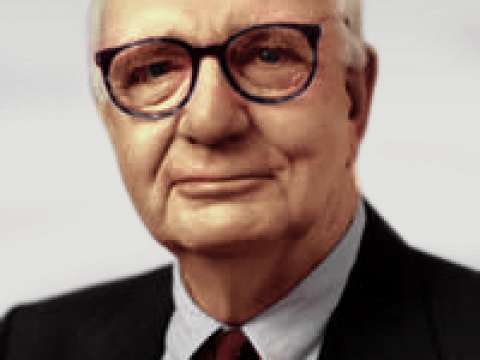 Former Chair of the Federal Reserve, Paul Volcker