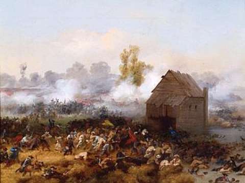 Battle of Long Island Alonzo Chappel (1858)