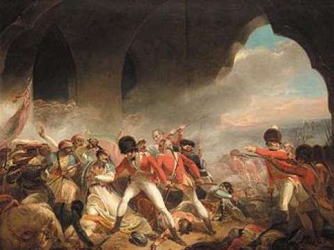 The fall of Tipu Sultan and the Sultanate of Mysore in 1799