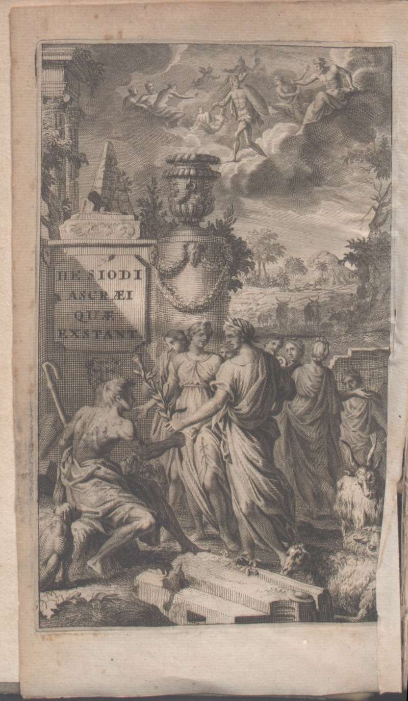 Vignette for Hesiodi Ascraei quaecumque exstant (1701)
