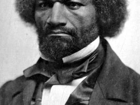 Frederick Douglass in 1856, around 38 years of age