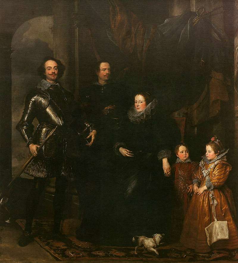 Genoan hauteur from the Lomellini family, 1623