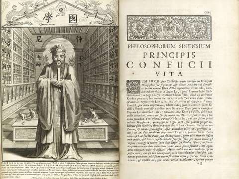 Life and Works of Confucius, by Prospero Intorcetta, 1687aire's Candide, 1762