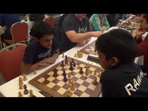 GM Nihal Sarin - GM Rameshbabu Praggnanandhaa, Blitz chess, Reti opening