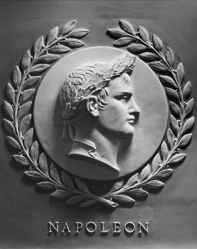 Bas-relief of Napoleon in the chamber of the United States House of Representatives