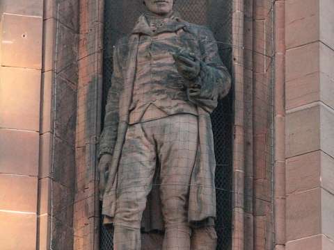 Statue of James Hutton, Scottish National Portrait Gallery