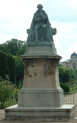 Statue of Lamarck by Léon Fagel in the Jardin des Plantes, Paris
