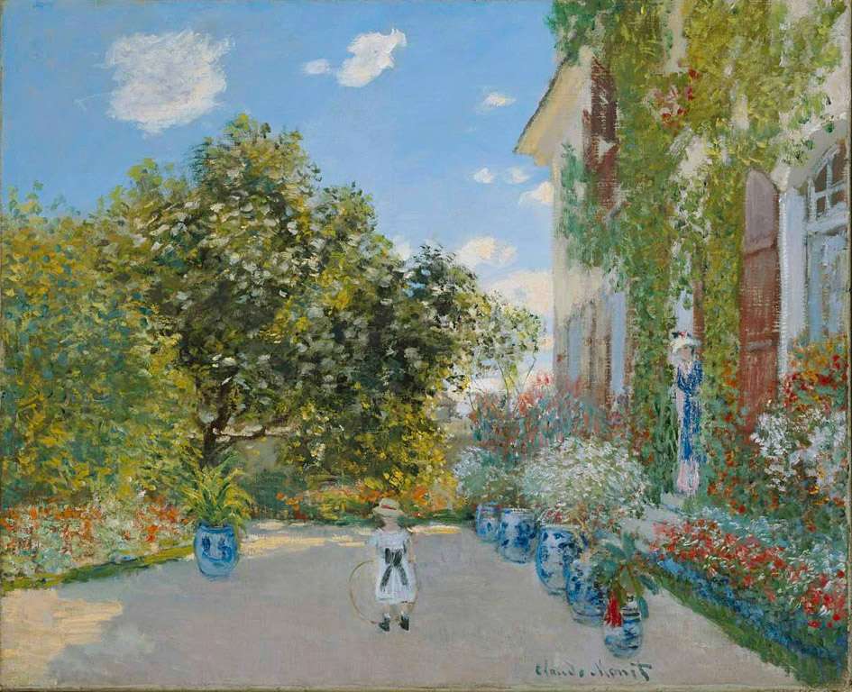 The Artist's house at Argenteuil, 1873, The Art Institute of Chicago