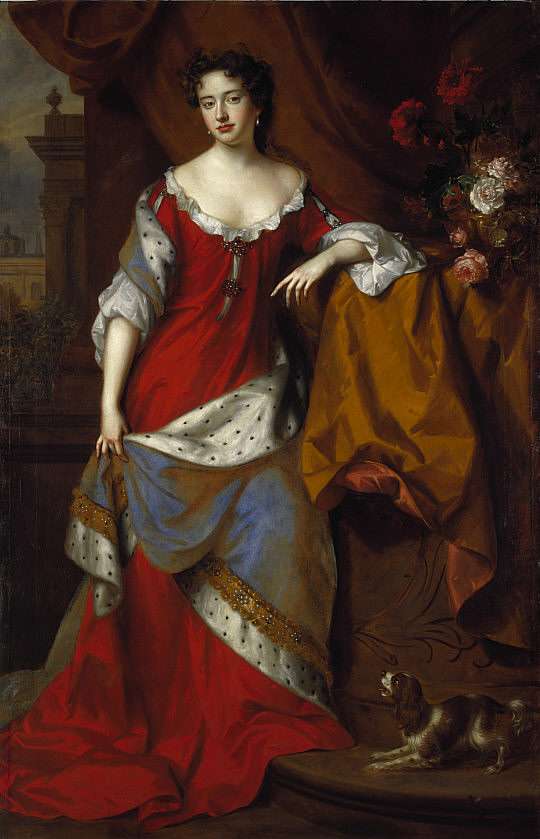 Princess Anne 1683 by Willem Wissing.