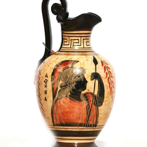 Greek Black-Figure Ceramic Vase