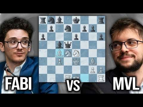 Fabiano Caruana vs Maxime Vachier-Lagrave Candidates 2021