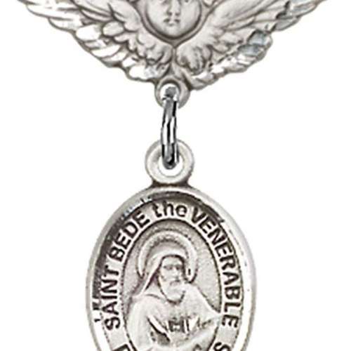 St. Bede The Venerable Badge Pin