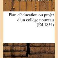 Plan d'éducation ou projet d'un collège nouveau