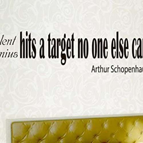 Arthur Schopenhauer Quote Wall Art