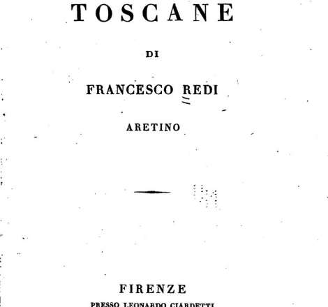 Poesie toscane di Francesco Redi Aretino