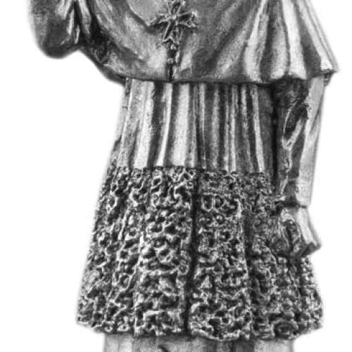 Cardinal Richelieu Tin Metal Figure