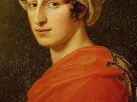 Antonie Brentano (1808) painted by Joseph Karl Stieler