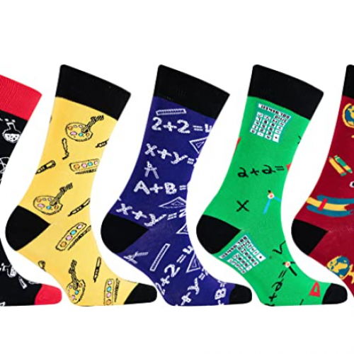 Math Novelty Socks