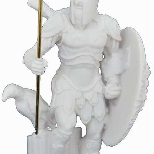 Greek God of war Statue