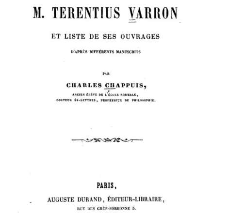 Sentences de M. Terentius Varron