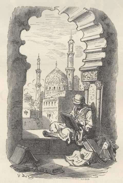 An illustration from Don Quijote, by Gustave Doré