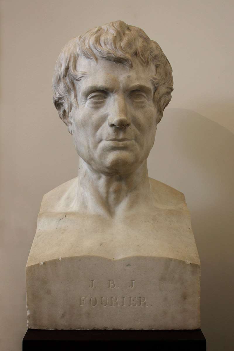 Bust of Fourier in Grenoble