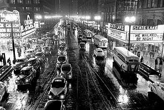 Photo of Chicago taken by Kubrick for Look magazine, 1949
