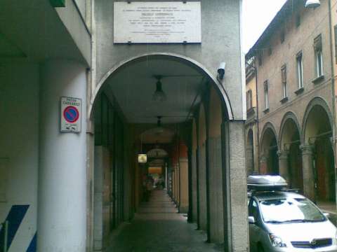 Via Galliera 65, Bologna, site of house of Domenico Maria Novara
