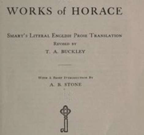 The works of Horace