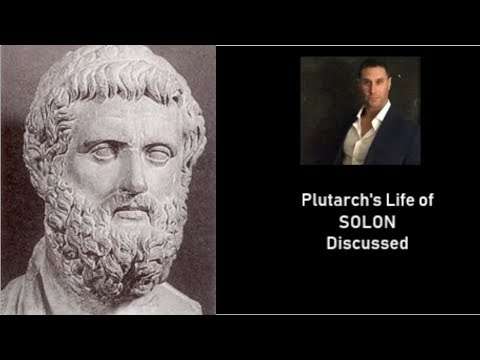 Plutarch's Life of Solon (Athens) discussed
