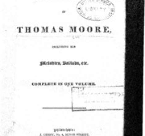 Political  Works Of Thomas Moore