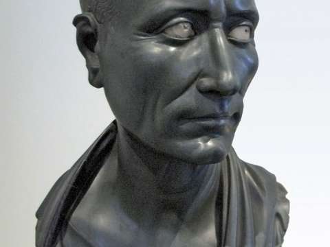 Green Caesar, posthumous portrait of the 1st century AD, Altes Museum, Berlin