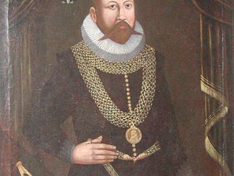 Portrait of Tycho Brahe (1500s).