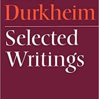 Emile Durkheim: Selected Writings