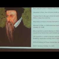 David C Noe, Lecture on Theodore Beza at the Meeter Center, 11-2016